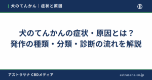 犬のてんかんの症状・原因とは？発作の種類・分類・診断の流れを解説