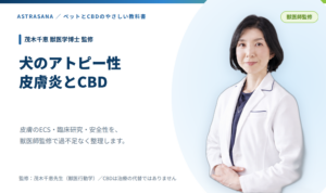 犬のアトピー性皮膚炎とCBD 茂木千恵獣医学博士監修