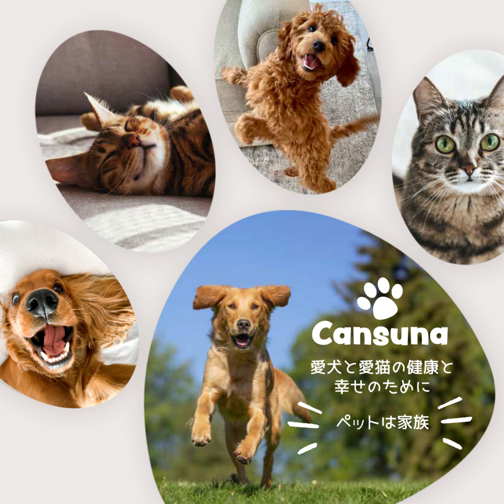 Cansuna 犬・猫のためのCBDケア製品