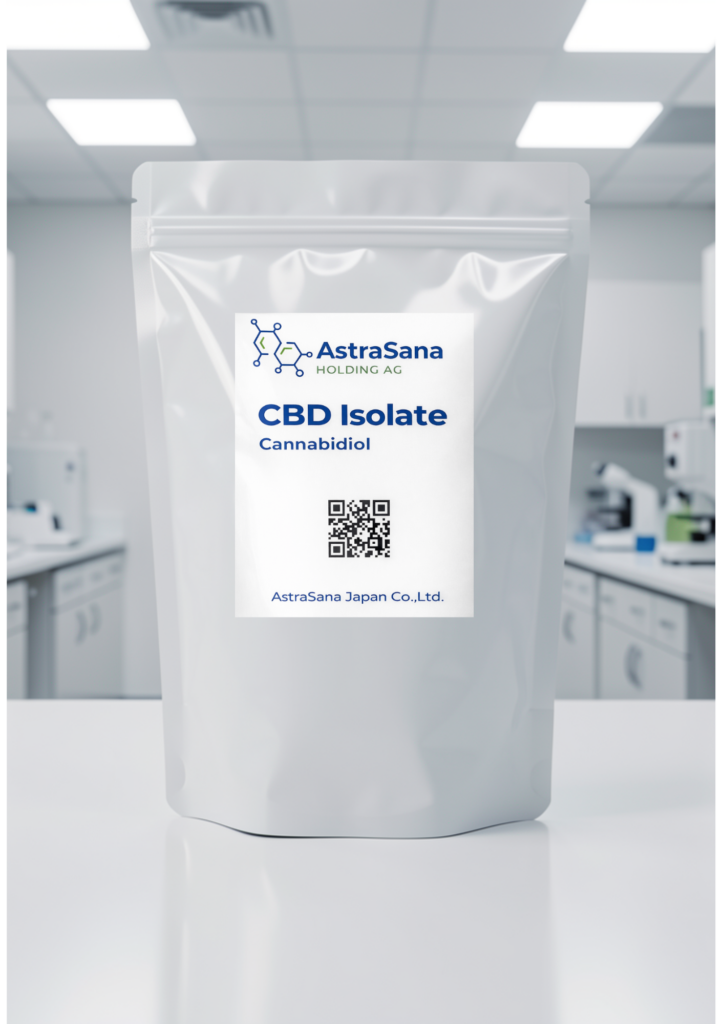 高純度CBDアイソレート – アストラサナ・ジャパン株式会社｜CBD・CBG 